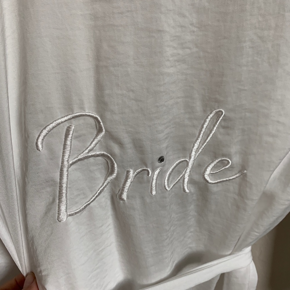 Bride robe